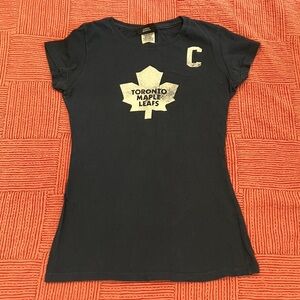 Toronto Maple Leafs Women's Navy Blue T-Shirt